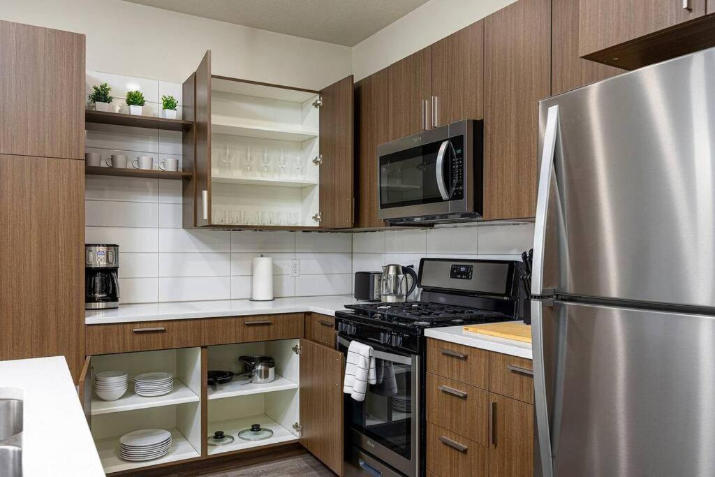 Modern 1B Downtown Slc With Wfh Setup, Gym, Fast Wi-Fi, Pool Apartment Salt Lake City Ngoại thất bức ảnh